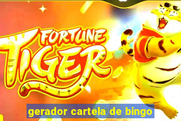 gerador cartela de bingo